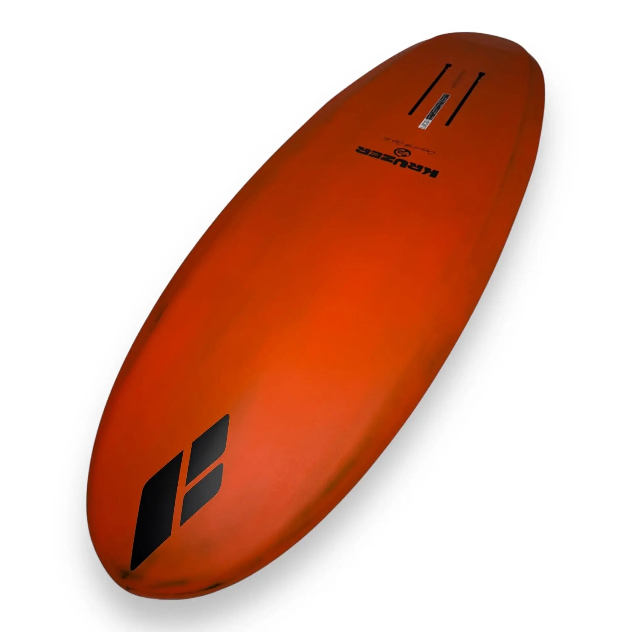 Amos Shapes KrUzer V2 | Mid Length carbon Foilboard orange base