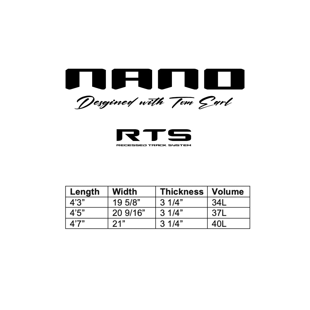 Nano RTS | A dedicated compact Foil Drive Foilboard