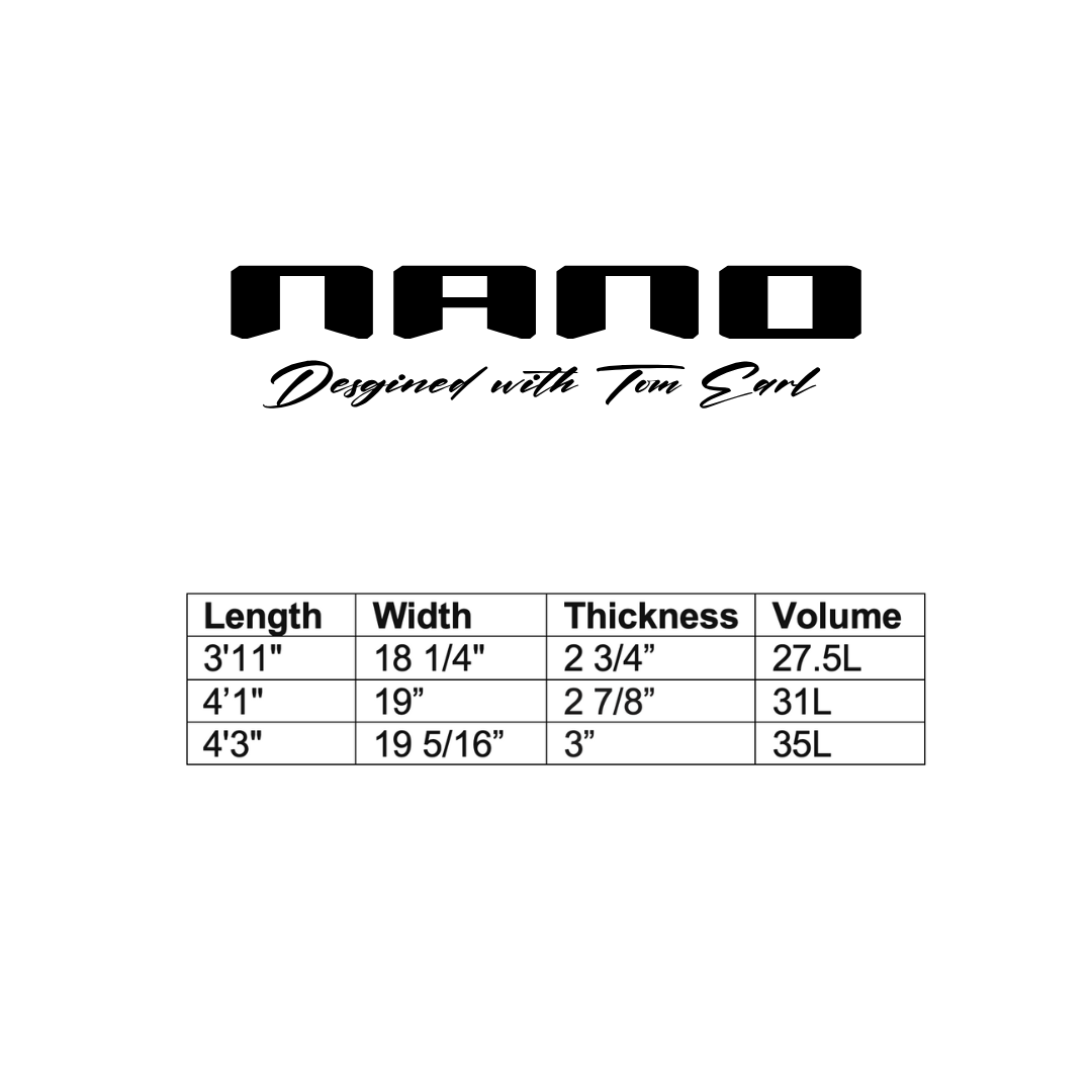 Nano | Chop Tail Surf Foilboard