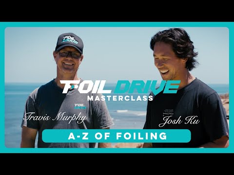 Foil Drive master class video tutorial by Amos Shapes team rider Josh Ku accompanied with Travis Murphy from Foil Drive