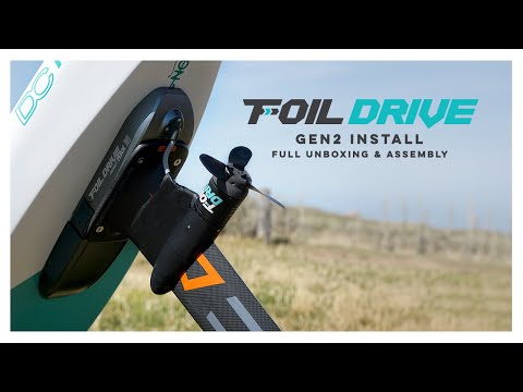 Foil Drive Gen2 foilboard assist kit unboxing and assembly video tutorial