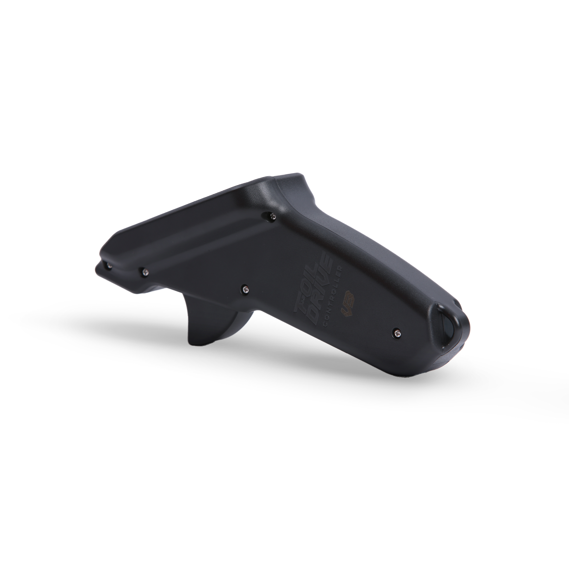 Foil Drive V3 Controller angled side view showing the trigger and black casing.