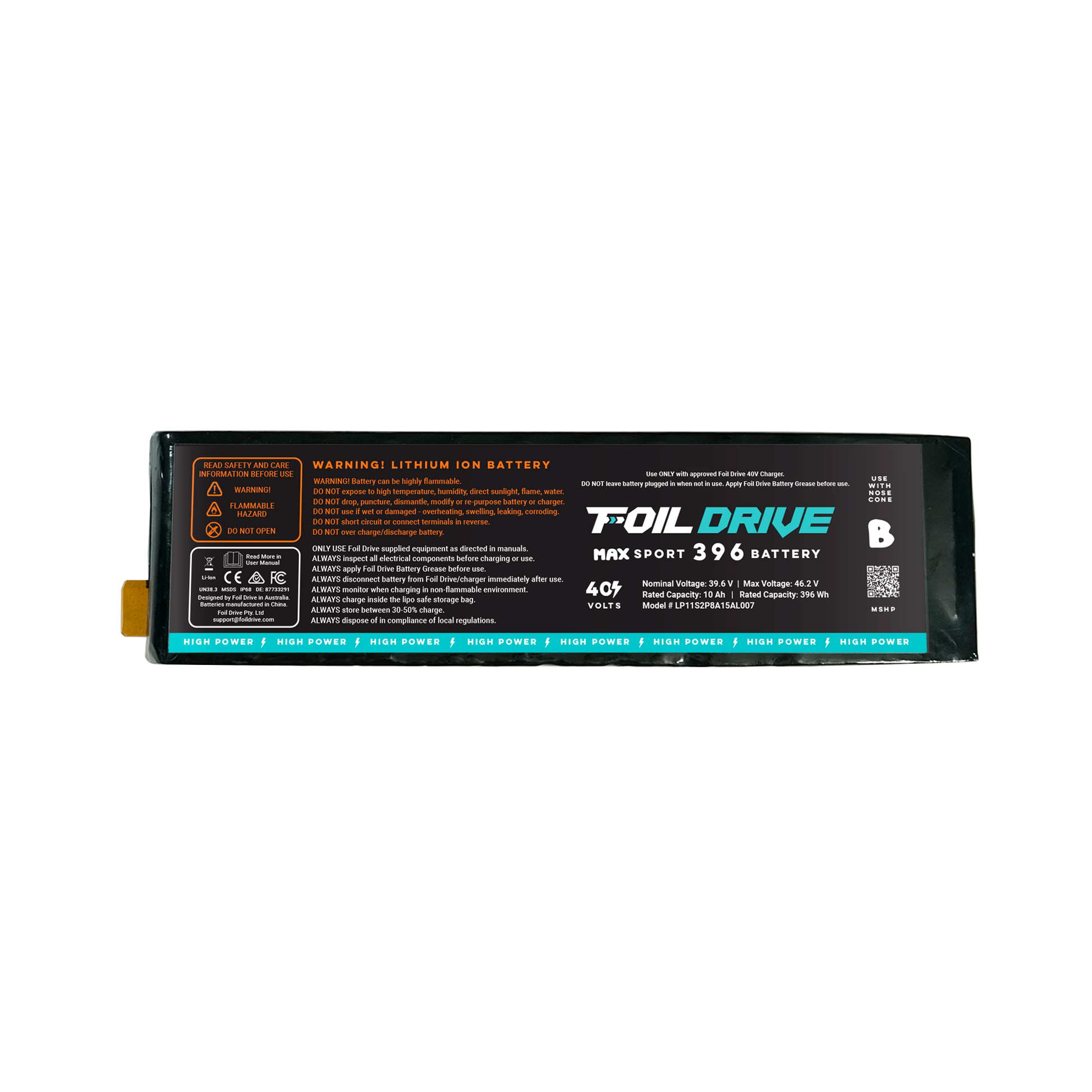 MAX Sport High Power 396 Battery