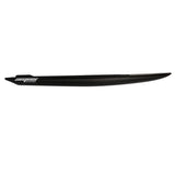 Side profile and rocker on the Spitfire V2 carbon surf foilboard by Amos Shapes