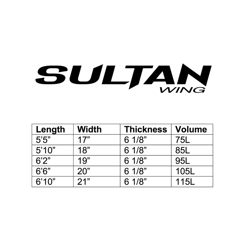 Sultan Wing |  Wing Foilboard/ Prone