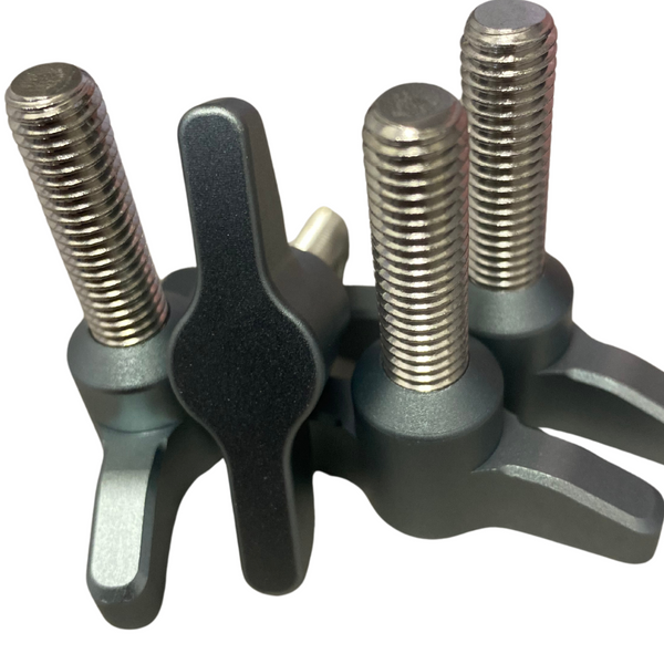 【正規品】 Hydrofoil Wingscrews M7 30mm - Silver - Stainless – Amos サーフィン・ボディボード