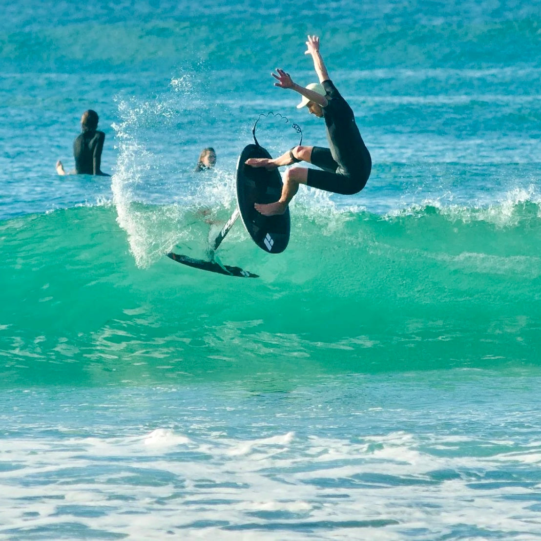 Nitro Prone 4'6", 19 1/2", 3" -36L in White | High Volume Performance Surf Foilboard
