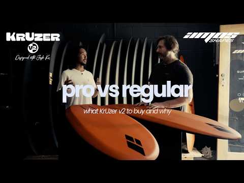 KrUzer V2 - Mid Length Foilboard | New Release from Amos Shapes